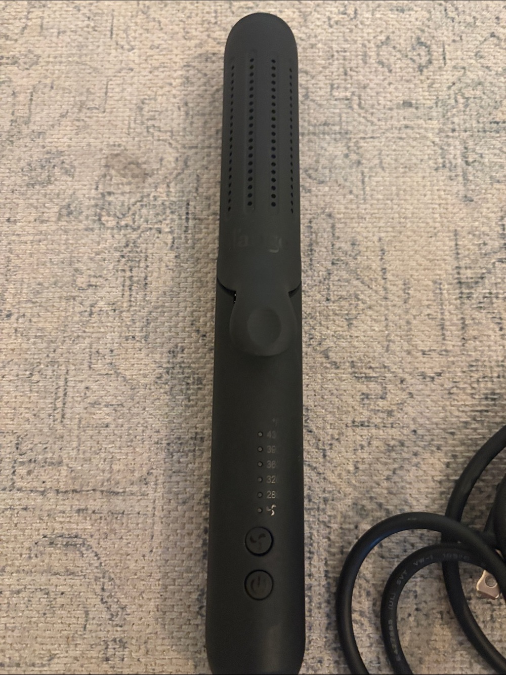 Lange Matte Black Hair Styling Tool